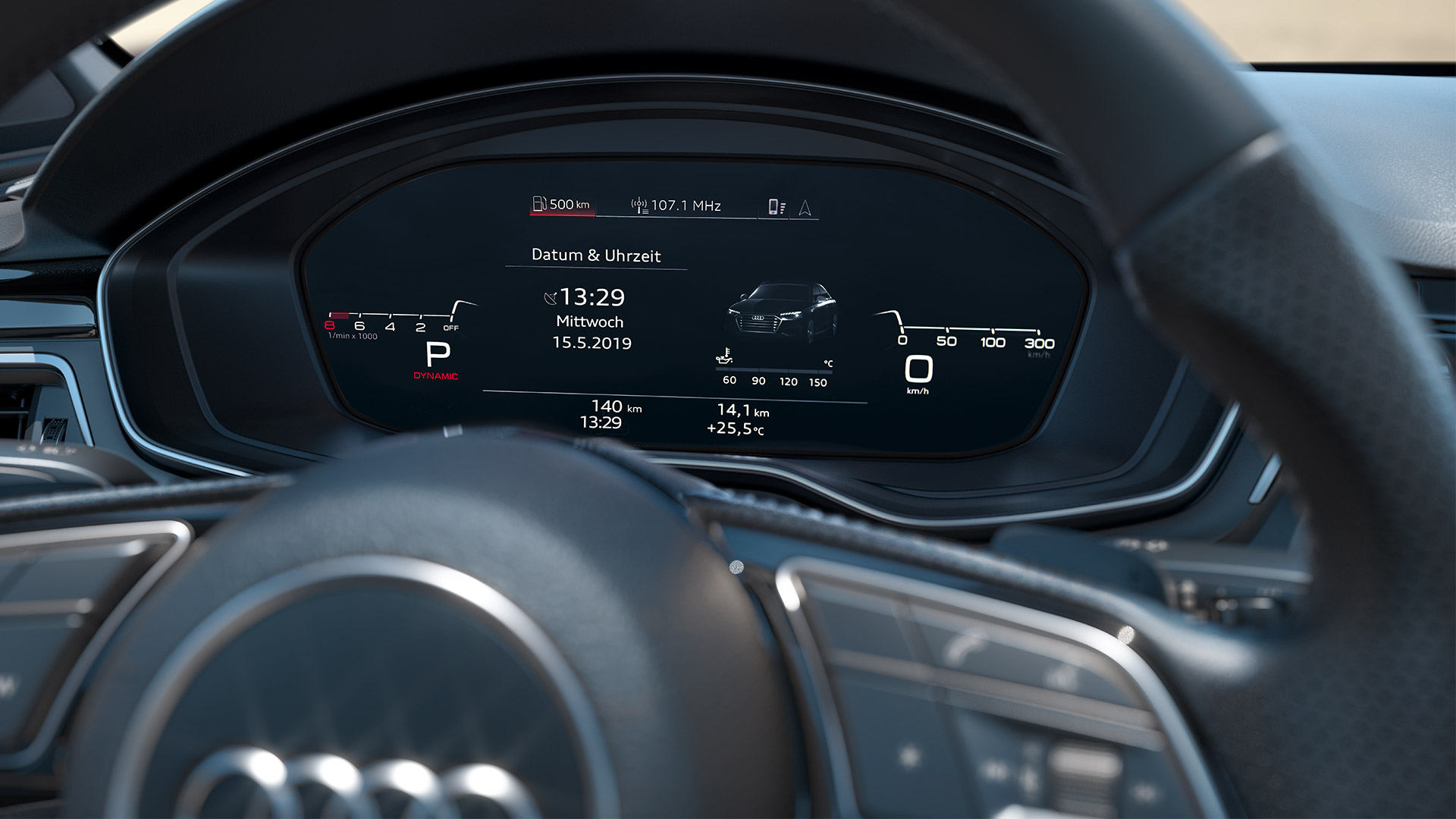 Audi virtual cockpit Audi S4 Limousine